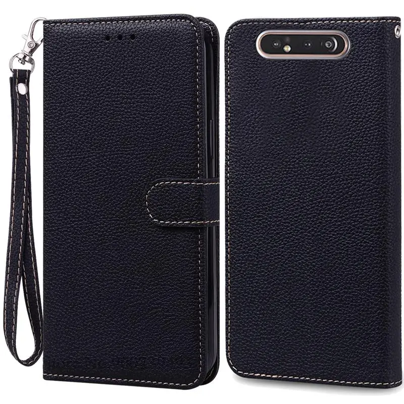 Leather Wallet Flip Case with Card Holder