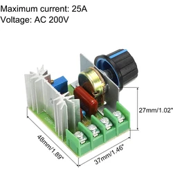 High - Power 2000W Voltage Regulator & Dimmer Controller (2000W)