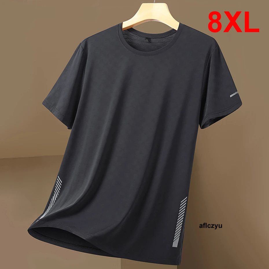

Мужская футболка с коротким рукавом, размеры до 8XL