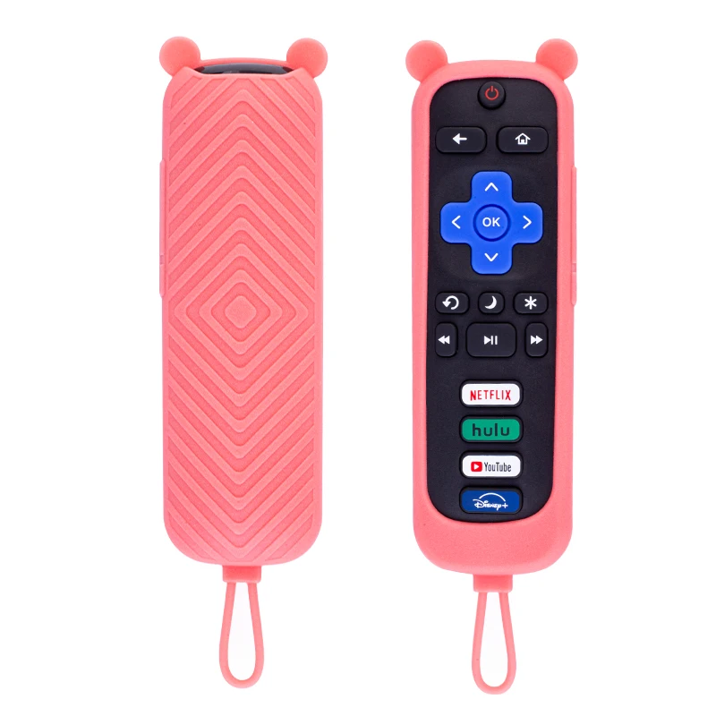 Description Picture 3 of item1 Piece Luminous Silicone Case For TCL Roku RC280 TV Remote Cover Anti-slip