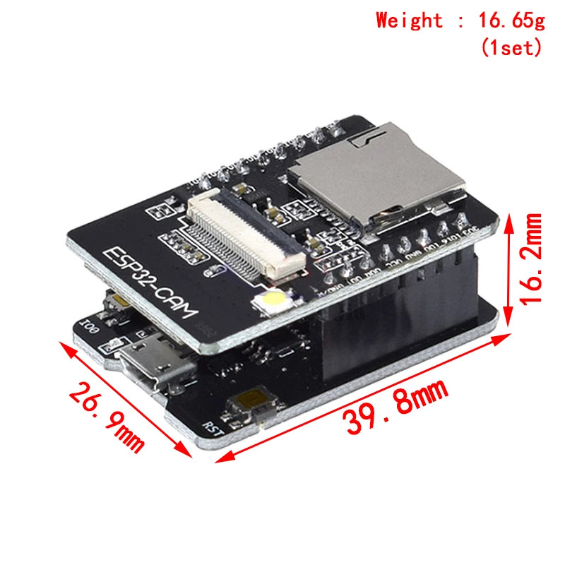 รูปสินค้า ESP32-CAM WiFi Bluetooth กล้อง OV2640 บอร์ดพัฒนา