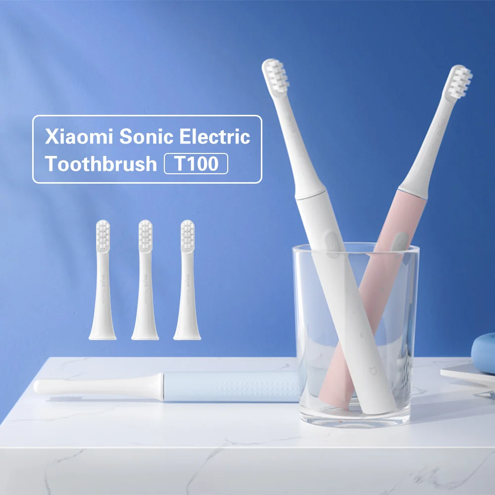 

Зубная щетка Xiaomi Mijia t100 аккумуляторная с более 3 насадками
