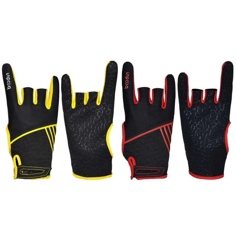 

Bowling Gloves Grip Protective Gloves SemiFinger Instruments Sports Gloves