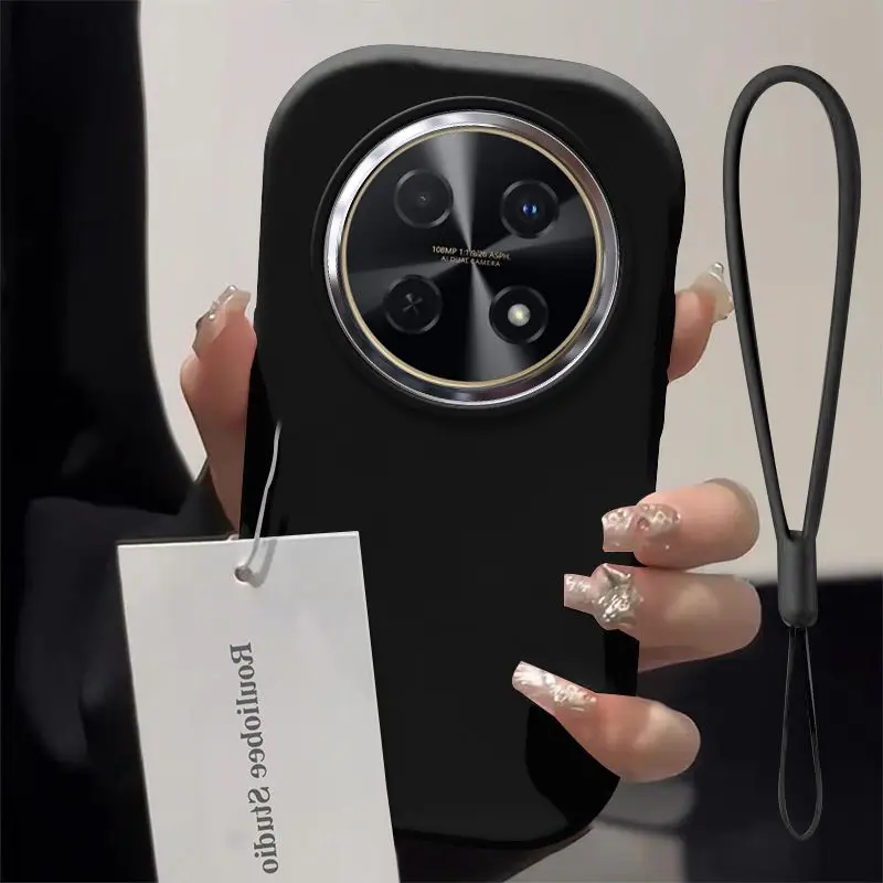Cute Hand Strap Shockproof Bumper Phone Case Cover