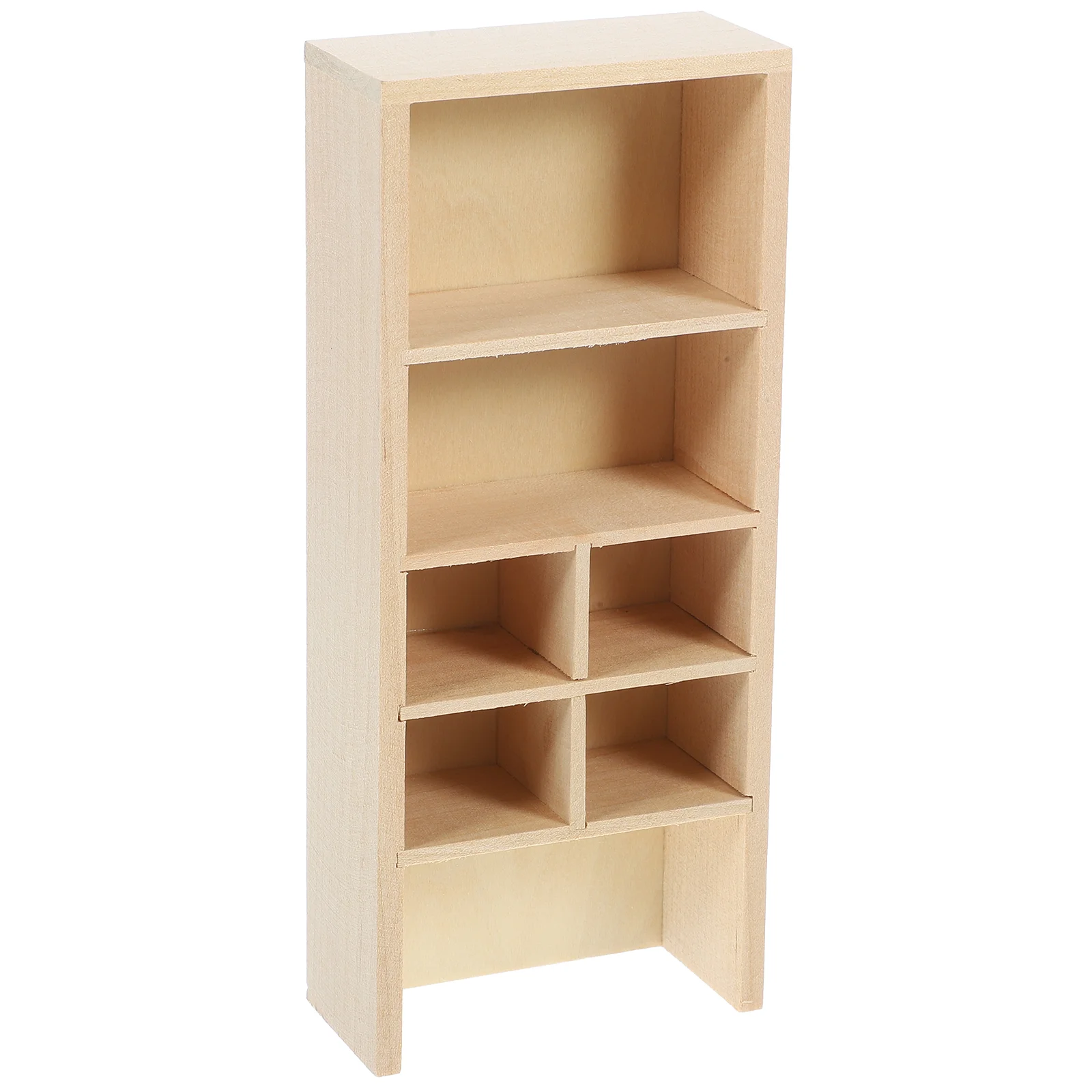 

Mini Cupboard House Furniture Wooden Small Cabinet Model Dollhouse Tiny Bookshelf