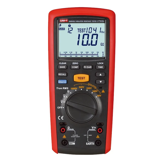 UNIT UT505A UT505B Digital Insulation Resistance Tester, 41 OFF