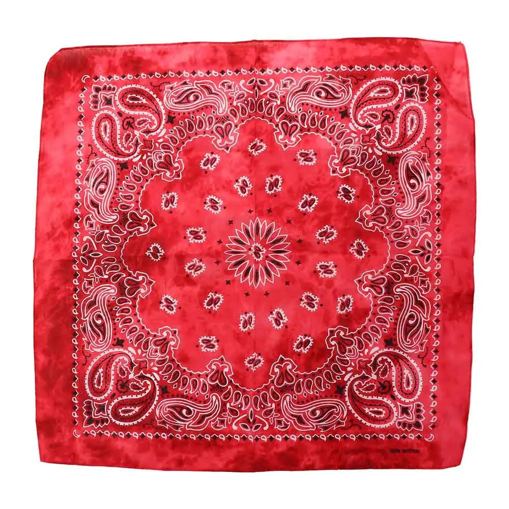 Tie-Dye Paisley Bandana Face Mask for Cycling and Outdoor Activities