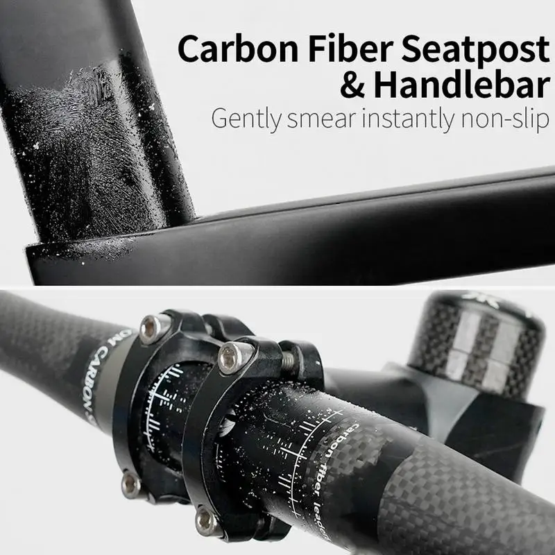 10G Carbon Fiber Anti Slip Agent For Seatpost Handlebar Frame Stem Carbon Fiber Surfaces Protection Accessory Bike Grease 1-4pcs