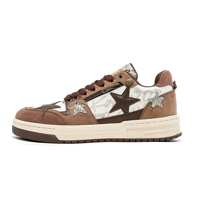 

Women Shoes Men Classic Punk Y2K Skateboard Shoes Fashion Retro Stars Sneakers Couples Students Outdoor Gym Sports Casual Shoe