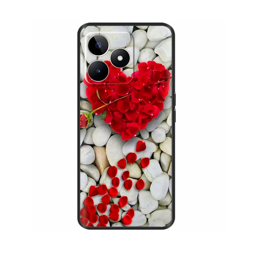 Luxury Black Silicone Soft TPU Phone Case - Stylish Bumper Cover and Protective Shell