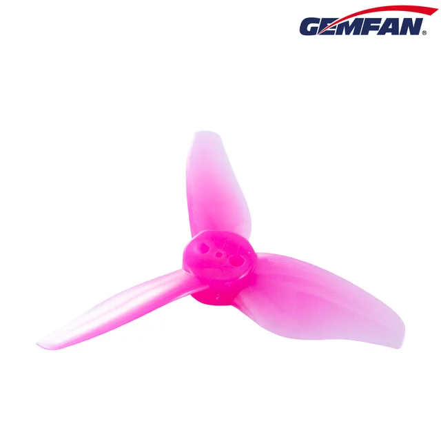 4pairs GEMFAN Hurricane 2023 2x2.3 2 Inch 3-Paddle PC Propeller with 1mm/1.5mm Holes for 1105-1108 Motor for FPV Racing Drone 3