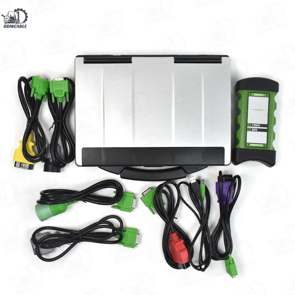 

Noregon JPRO DLA+2.0 Vehicle Interface Diesel New 2023 software Heavy Duty Truck Scanner Fleet Diagnostic Tool and CF53 laptop