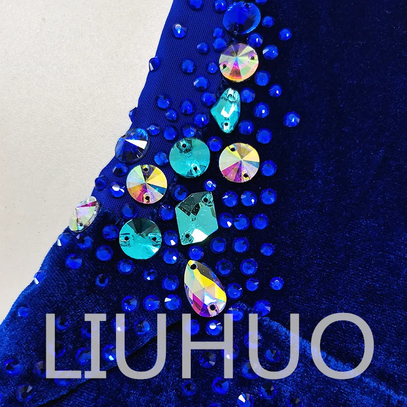 LIUHUO Rhythmic Gymnastics Leotard Competitive Cheerleading Performance For Children