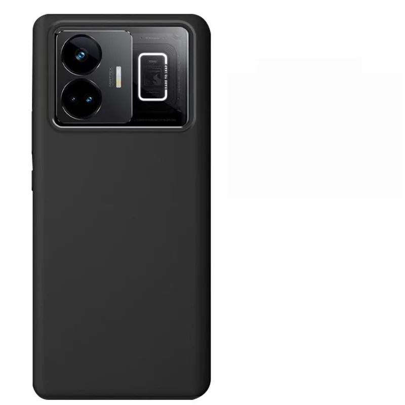 Premium Genuine Silicone Case with Soft Edges & Hard Back Cover