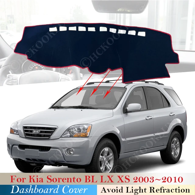 Dashboard Cover for Kia Sorento BL LX XS 2003-2010 2004 2005 Car Accessorie  Rug Liner Anti-Slip Mat Pad Sunshade Dashmat Protect - AliExpress