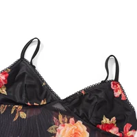 Hirigin – ensemble d'été pour femmes, sans manches, col en V, coupe basse, haut caraco + taille élastique, imprimé floral, mini jupe, tenues 2 pièces 5