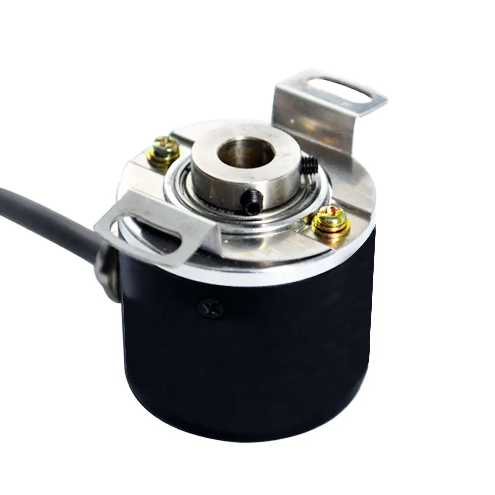 CNC 기계용 8mm 중공축 증분 인코더 100PPR NPN 출력 센서