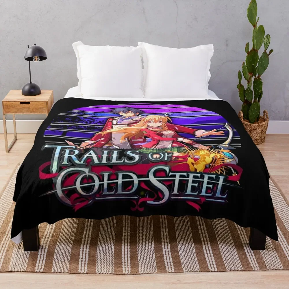 Trails Of Cold Steel Throw Coperta Vintage Furry Sleeping Bag Coperte