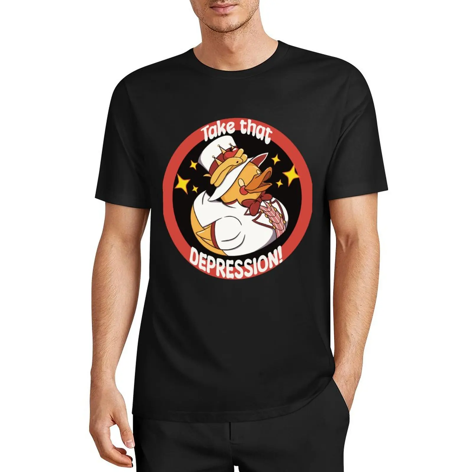 

Lucifer Rubber Ducky T-Shirt shirts graphic tees customs design your own t shirts for men graphic