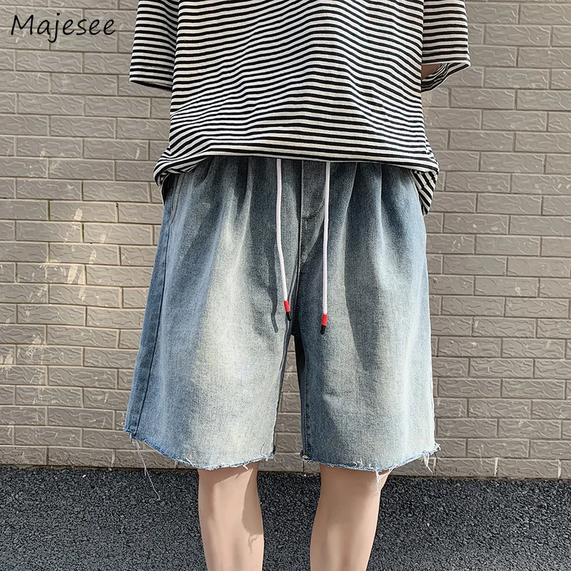 

Shorts Men Casual Design Fashion Handsome High Street Retro Japanese Harajuku Stylish All-match Baggy Ins Summer Dynamic New