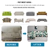 L Shape 2pcs Sofa Cover Elastic Spandex Stretch Sofa Covers Couch Cover for L-Shape Sofa Universal Washable Sofa Cover Non-Slip 4