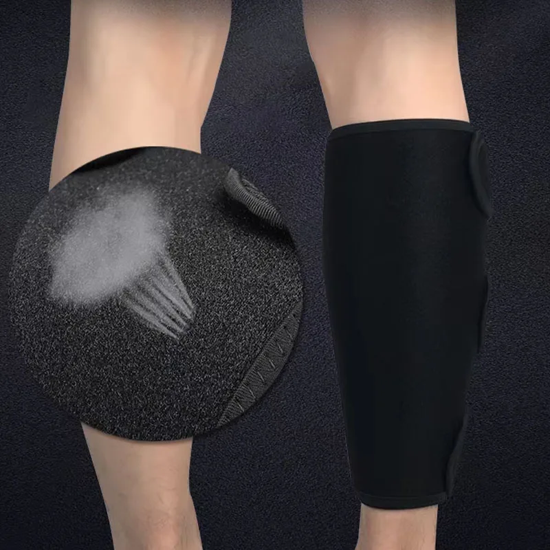 1PC Sport Shin Guard Crossfit Adjustable Calf Compression Sleeve Cycling Football Basketball Weightlifting Calf Support Brace