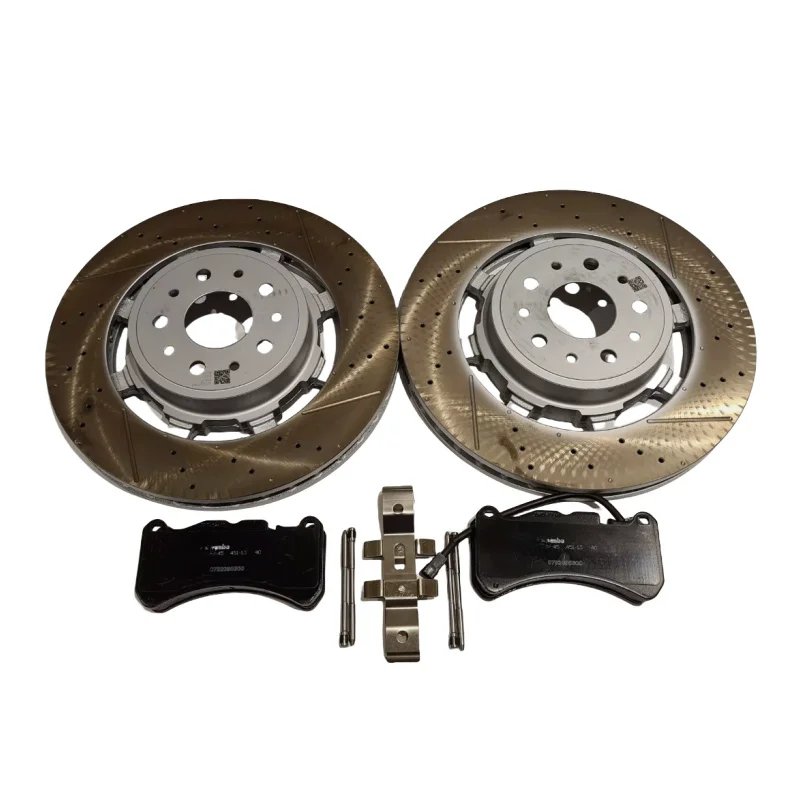 For Maserati Granturismo GT & Quattroporte Front Brake Pads & Rotors 2315318 673010328 673012044 980139070