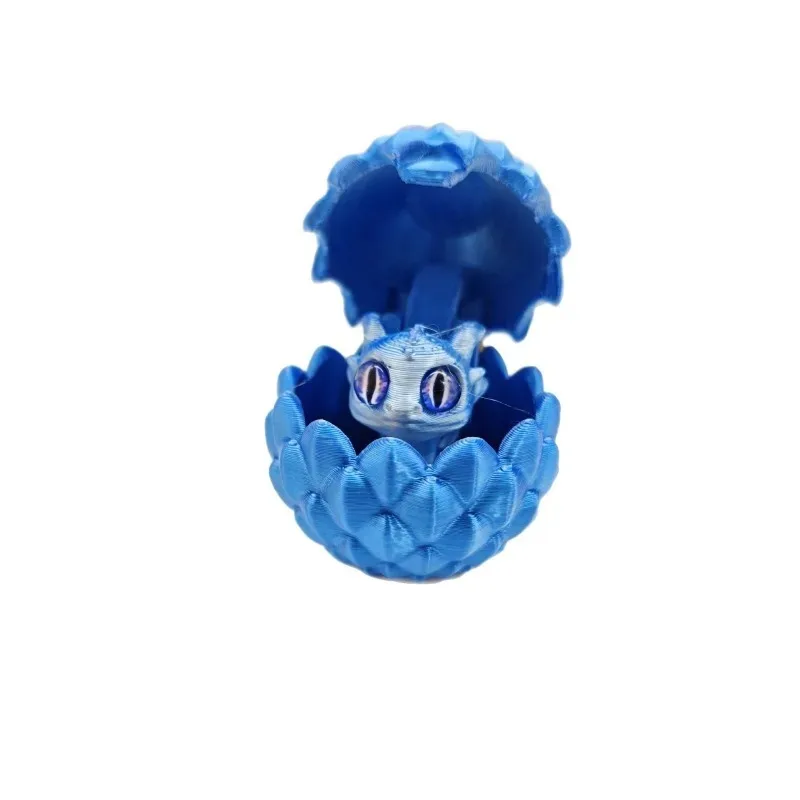 3D Printed Mini Dragon Egg Set Creative Simulations Model Easter Home Decor Kids Gift
