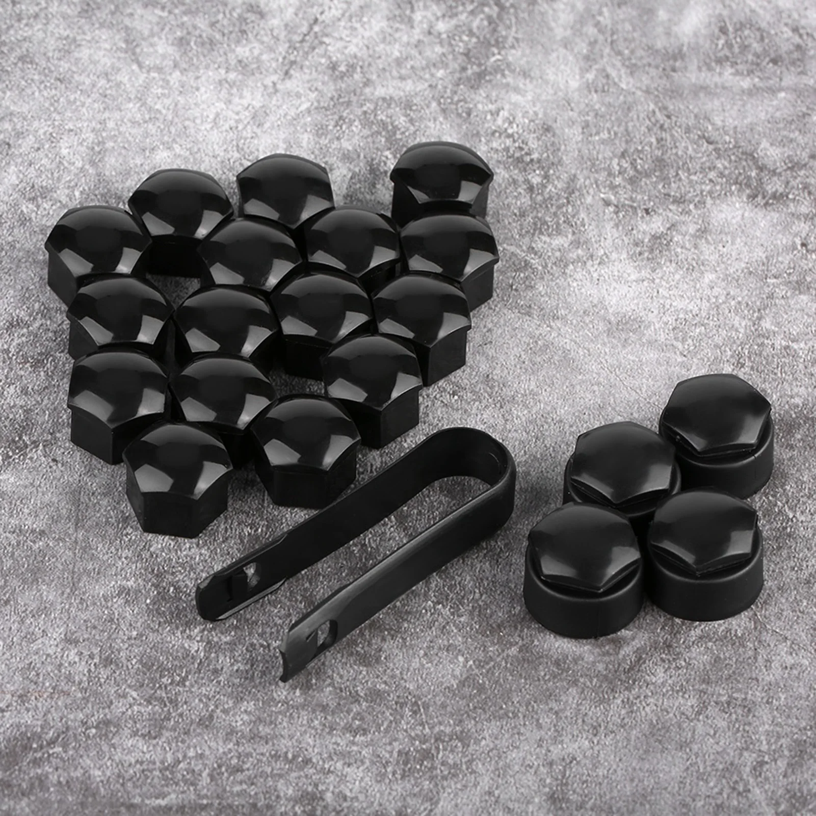 17mm Car Wheel Nut Caps 6