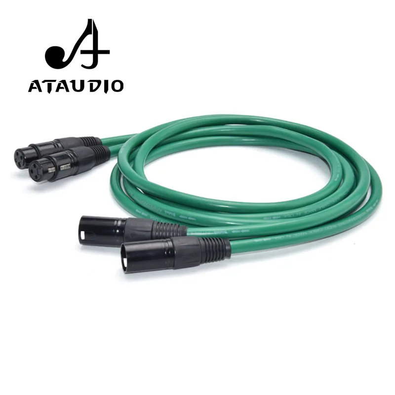ATAUDIO-2328 Hifi ǹ  2XLR ̺, ǰ 6N OFC HIFI XLR -  ̺