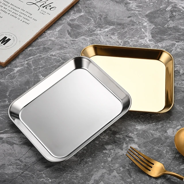 Food Container Stainless Steel Restaurant  304stainless Steel Restaurant  Tableware - Specialty Plates - Aliexpress