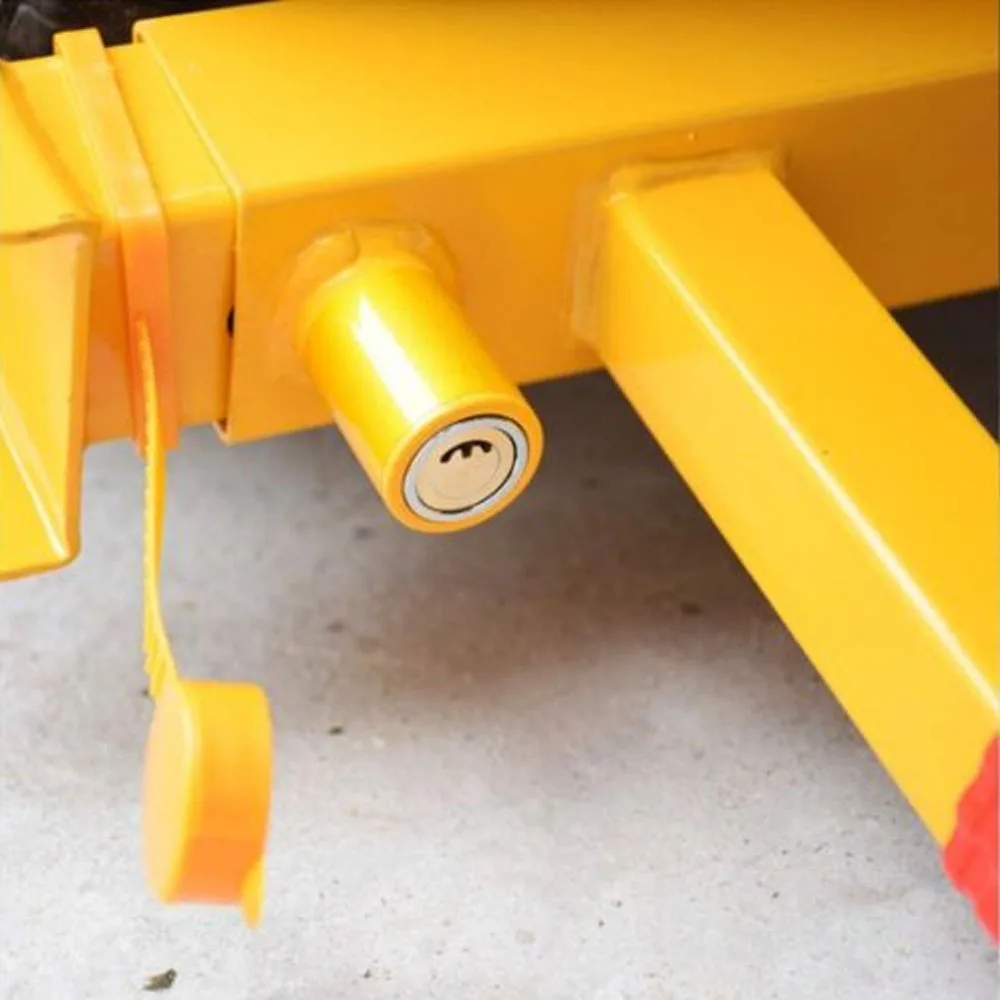 Anti Theft Trailer Car Wheel Lock Clamp Heavy Duty For Auto Trailer Car Truck ATV RV Motor Universal Accessorie with Keys