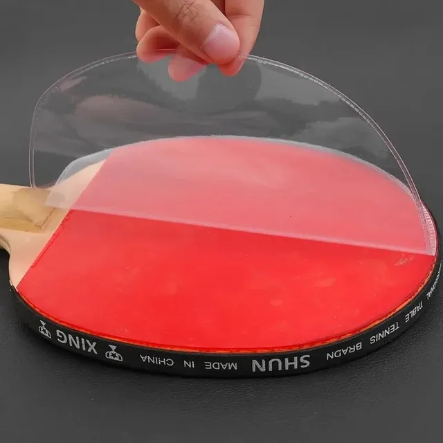 2/10Pcs Ping Pong Racket Protective Film Sticky Transparent Maintenance Cover Table Tennis Racket Rubber Protection Film Tool 3