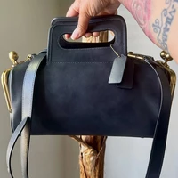 Sac à main de luxe rétro à clip, sac à main de créateur de luxe avec cadre, sac bandoulière grande capacité à fermeture éclair, sac boîte tendance pour femme 2