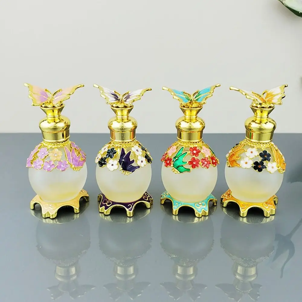 

Wedding Decoration Gifts Essential Oil Bottle Butterfly Perfume Bottle Empty Cosmetics Container Oils Dropper Bottle