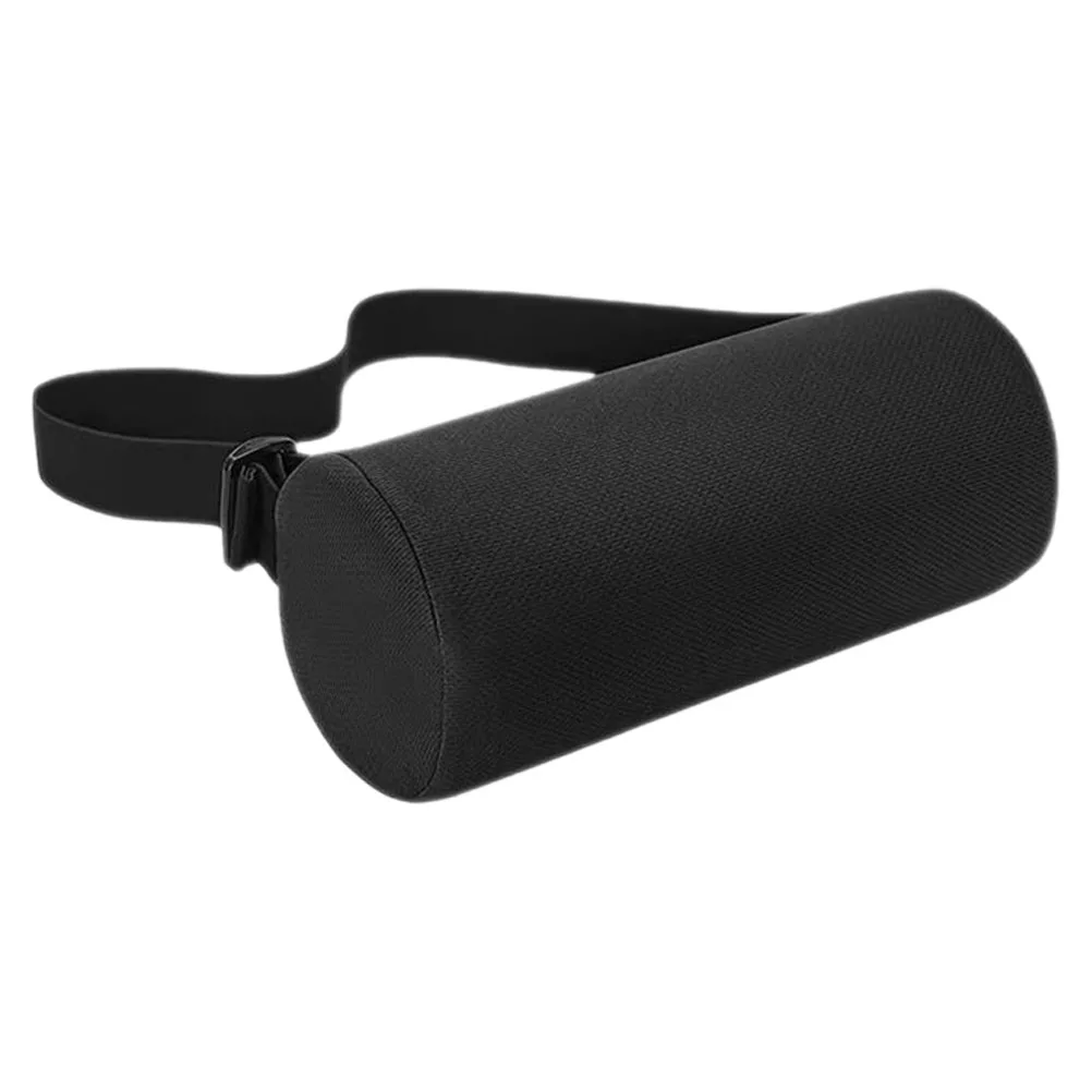 Lumbar Roll Pillow Breathable 3D Back Roll Lumbar Support Pillow For Office Chair Car Seat Environmentally Friendly Materials - Image 3