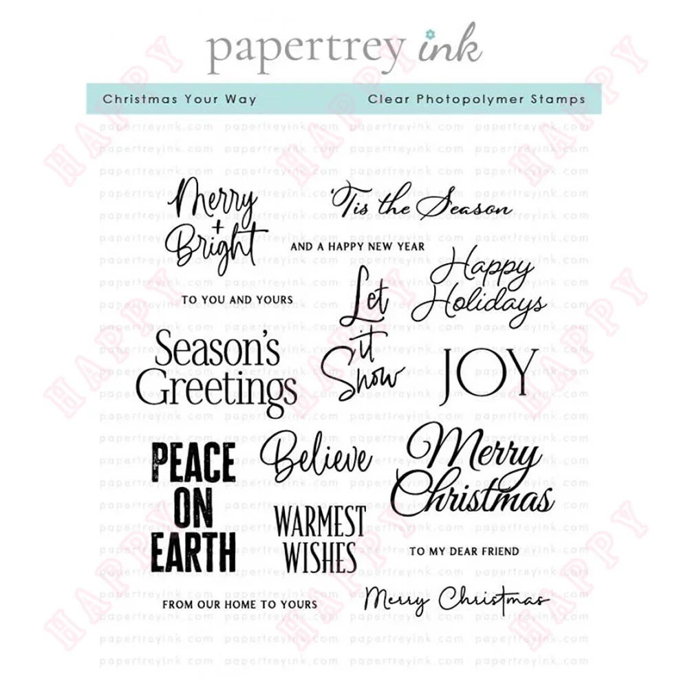 

Christmas Your Way2023new Stamp Metal Cutting Dies Hot Foil Scrapbooking Paper Card Album DIY Craft Decoration Stamps Nice Fram