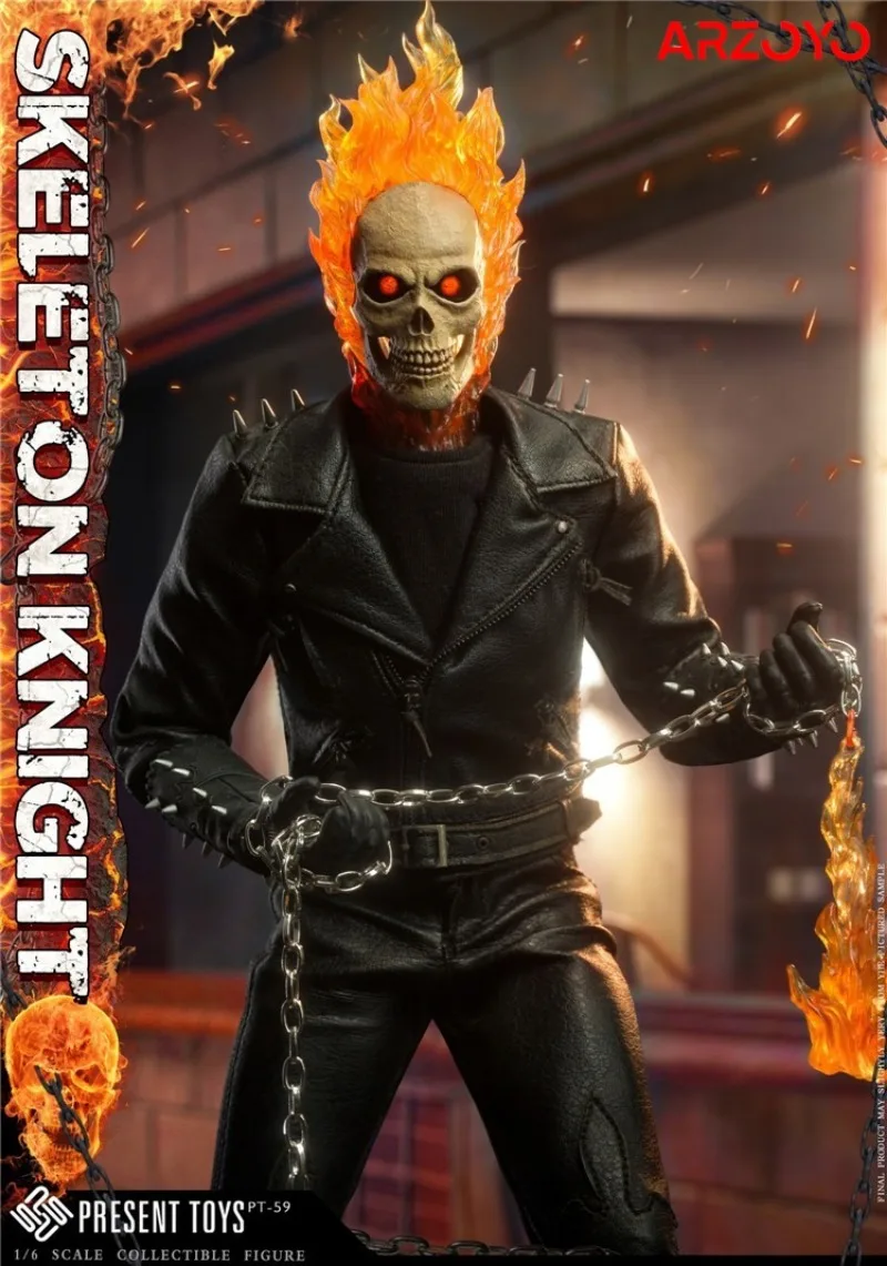 IN STOCK PRESENT TOYS PT-sp59 1/6 Skeleton Knight Action