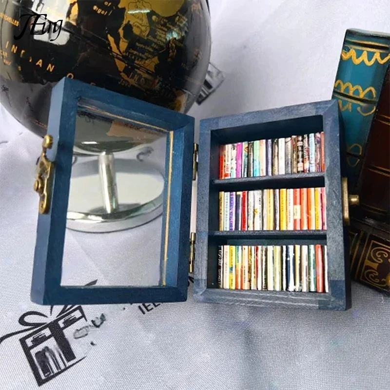 

Креативная книжная полка с защитой от тревоги, миниатюрная книжка, коробки для матча, подарок, встряхните, ваша тревога, кукольный домик, украшение, подарки