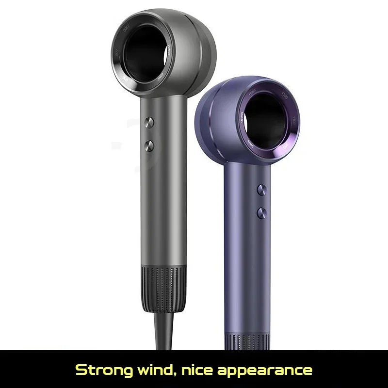 

Leafless Professional Hair Dryer Powerful Wind Salon Negative Ionic Blow Air Hair Dryer Blow Dryer Portable