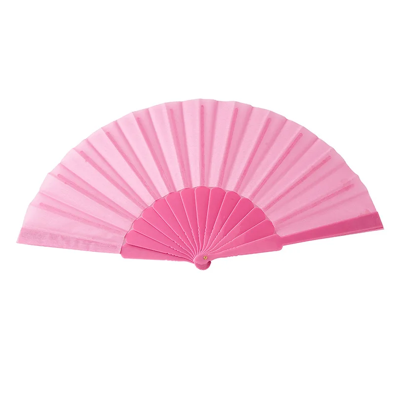 Elegant Folding Fan Portable Cloth Hand Fan Foldable Silk Fan Handheld for for Weddings Travel Party Dancing Cosplay