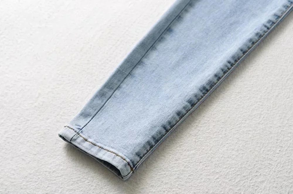 High High Waisted Jeans For Women Silm Fit Sexy Cotton Jean Ladies Street Elegant Temperament Casual Denim Pant Female