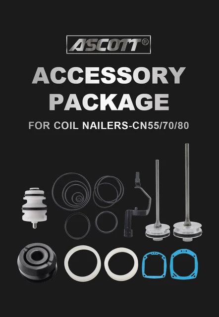 Kit Riparazione Per Chiodatrice CN70 - Ricambi TVA6 Unità Pistone, 10 Pezzi - Foto 6