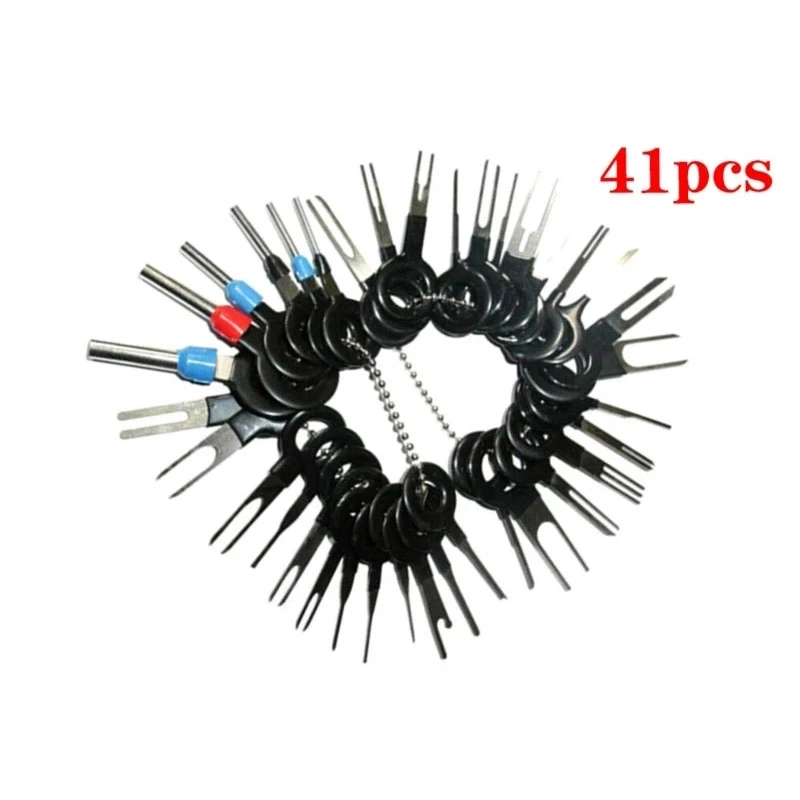 Car Terminal Removal Tool Wire Plug Connector Extractor Kit For Car Plug Repair 3/18/36/41pcs car terminal tools