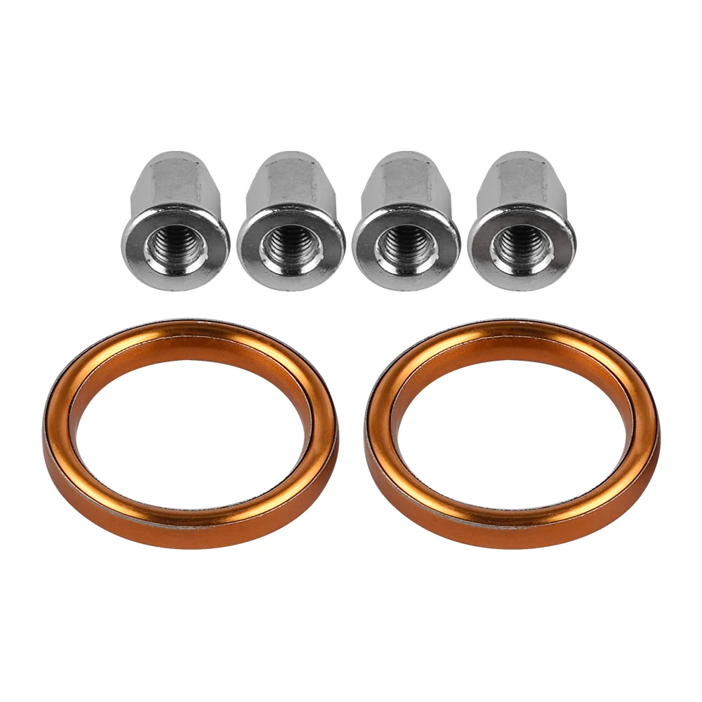 Exhaust Gasket Replace 18291-MN5-650 Motorcycle Exhaust Gasket Nuts For Honda Nighthawk 250 CB250 92-08 Magna 750 VF750C 87-93 VF700C 1984-1987
