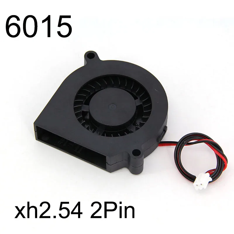 60mm 6015 Turbo Blower Cooler Fan DC 5V 12V 24V Brushless 2PIN 60x60x15mm 6cm For Computer PC CPU Case 3D printer Cooling