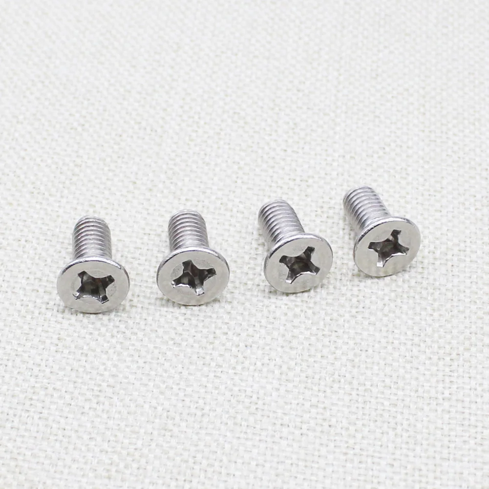 KUMMYY 8PCS Stainless Steel Front Brake Disc Rotor Screws fit for Hyundai Kia (6mm)