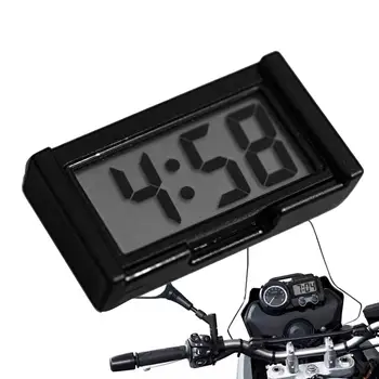 Orologio Digitale LED Adesivo per Cruscotto Auto, Moto, Camion, Barca, Bici, Frigorifero, Aula, Grande Display con Dimmer Automatico