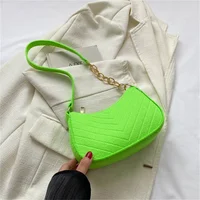 Mini sac à bandoulière en feutre pour femmes, sacoche ergonomique sous les bras, pochette à bandoulière Simple et légère, sac sous les bras 1