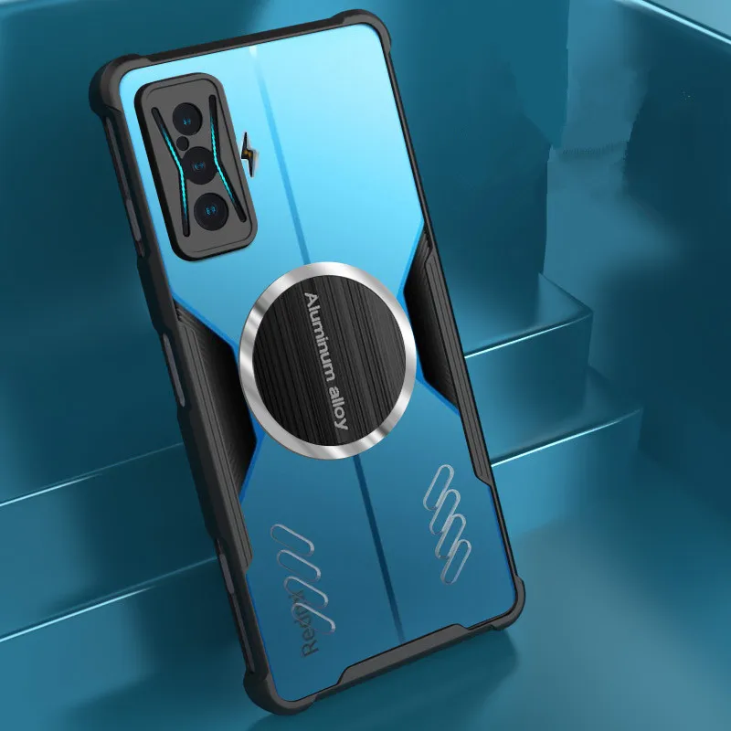 

Прозрачный чехол для POCO F4 GT, прозрачная защитная задняя крышка с рассеиванием тепла для POCO F4 GT F3 5G Redmi K50 Pro Gaming K40S, чехол